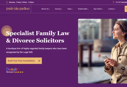 Josiah-Lake Gardiner | Case Study | Web Design