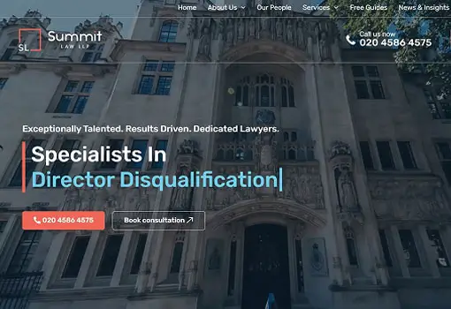 Summit Law | Case Study | Web Design