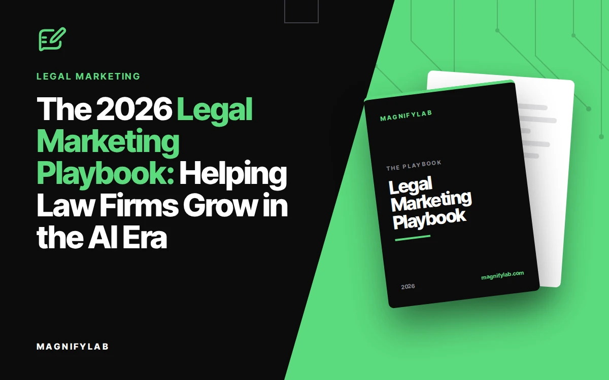 The 2026 Legal Marketing Playbook: Helping Law Firms Grow in the AI Era