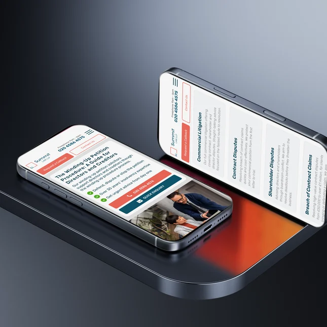 Summit Law | Case Study | SEO