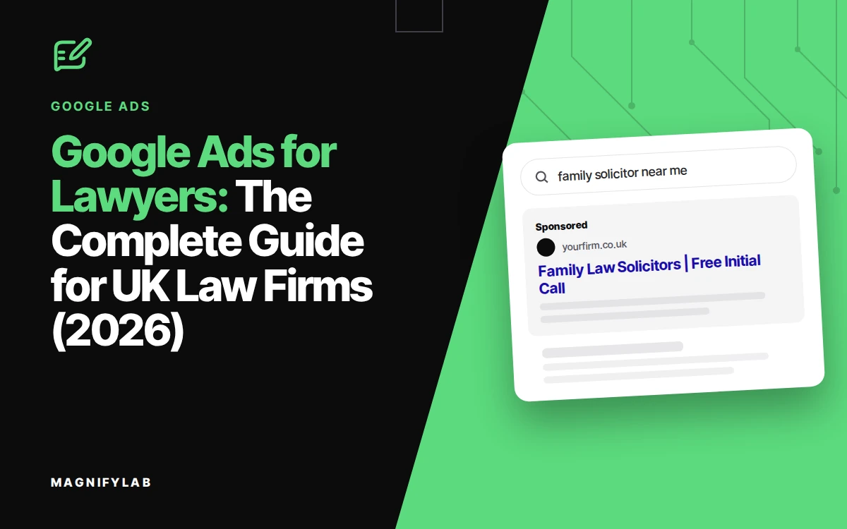 Google Ads for Lawyers: The Complete Guide for UK Law Firms (2026)